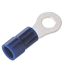 RS PRO Insulated Ring Terminal 4.3 mm Stud Size 1.5 mm² to 2.5 mm² Wire Size Blue, 1787271-image-81
