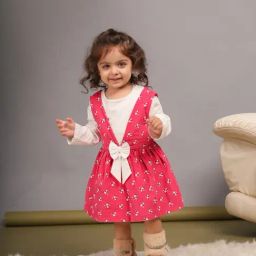 Budding Bees Girls Pink Printed Sets-image-44