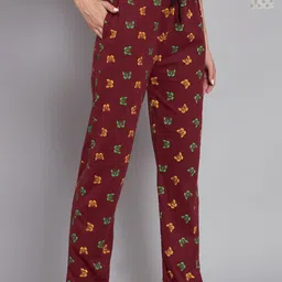BUDAPEST Pack Of 2 Printed Cotton Lounge Pants-picture-34