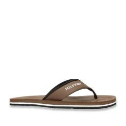 TOMMY HILFIGER Men's Legacy Brown Flip Flops-picture-9