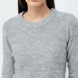 Code by Lifestyle Grey Regular Fit Sweater image 4