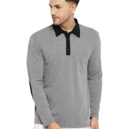 Hypernation Grey Polo T-Shirt-89