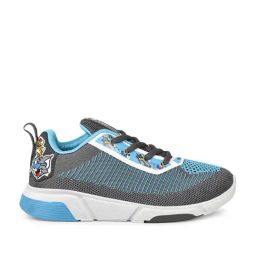 Campus Kids Grey & Blue Running Shoes-image-14