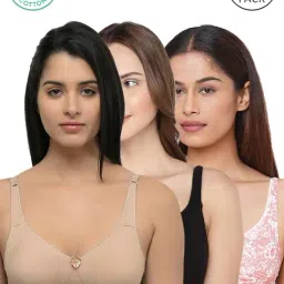 Inner Sense Multicolor Full Coverage Bra - Pack of 3-picture-45