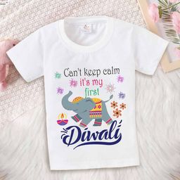 Babywish Kids Printed Raw Edge T-shirt-image-63