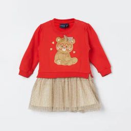 Juniors by Lifestyle Baby Girls Red Dress-image-57