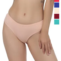 Liigne Pack Of 6 Cotton Mid Rise Basic Briefs VCPC2278-XS-picture-57