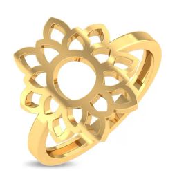 Kisna Diamond & Gold Jewellery 14k Pure Gold Floriance for Women-picture-29