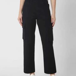 Van Heusen Black Cotton Mid Rise Jeans-image-50