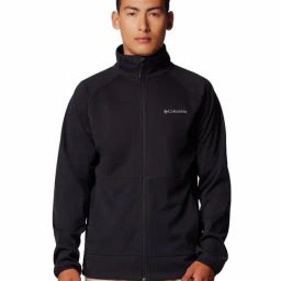 Columbia Black Nylon Relaxed fit Casual jacket-image-1