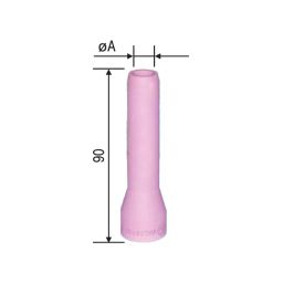 SAP 10x90 mm Ceramic Argon Arc Nozzle Long WG2411090-image-95