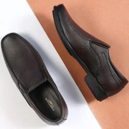 Liberty Men's Brown Slip-On Shoes-image-71