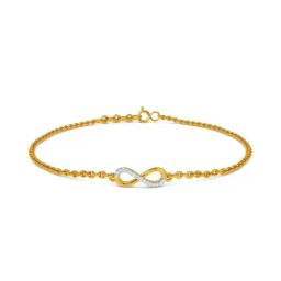 Kisna Diamond & Gold Jewellery Aanya 14k Gold & Diamond Bracelet for Women-picture-19