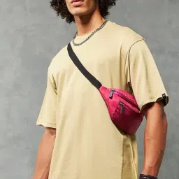 Bewakoof Ginger Root Terry Solid Relaxed Fit T-Shirt-picture-38