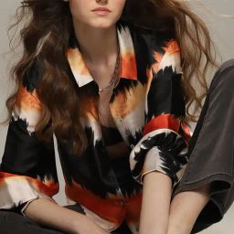Vero Moda Black Printed Shirt-image-69