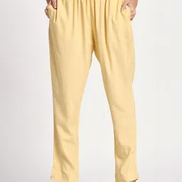 Vivika Women Relaxed Straight Leg Straight Fit Pleated Trousers-picture-12