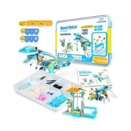 makerzoid 200-in-1 Coding Robot Kit Junior Programming Robot Toy Scratch Coding Educational Kit Remote Control Building Toys Educational Robotics Kits For Kids - RS7136makerzoid 200-in-1 Coding Robot Kit Junior Programming Robot Toy Scratch Coding Educational Kit Remote Control Building Toys Educational Robotics Kits For Kids - RS7136 image 2