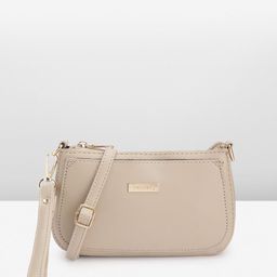 DressBerry Structured Sling Bag with Wrist Loop-image-2