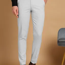 MANCREW Men Comfort Slim Fit Trousers-picture-30