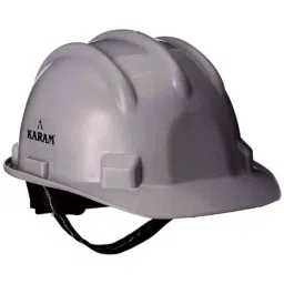 Karam Grey Plastic Cradle Nape Type Safety Helmet PN-501-image-41