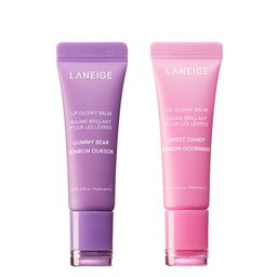 LANEIGE Set of 2 Lip Glowy Lightweight Balm with Shea 10 g each - Sweet Candy & Gummy Bear-17