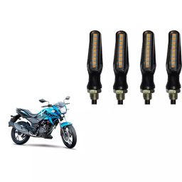 Cartronics Sleek Pencil Type Yellow LED Indicator  for Hero Xtreme 200 R(Pack of 4 Pcs)-1