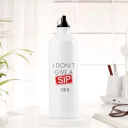Sipper Bottle - Personalized - I Don't Give A Sip image 2