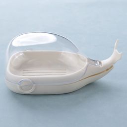 Whale Shaped Soap Holder -Beige-22