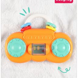 Babyhug Mini Radio Shape Baby Rattle - Yellow-19