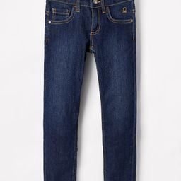 UCB Woven Full Length Solid Color Jeans - Navy Blue-image-30