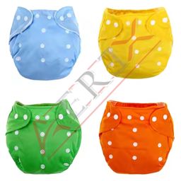 AEREX Reusable Baby Cloth Diapers For 1 to 3 Year Without Insert Pads Leak Proof Washable Diapers For New Born Babies Adjustable Pocket Cloth Diaper Nappies (Multicolor, Pack of 2)-image-85