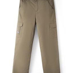 Under Fourteen Only Solid Cargo Pant - Olive-image-45