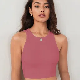 TOOCHKI Women Vertical Stripes Striped Round Neck Tank Crop Top-picture-23