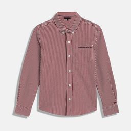 Tommy Hilfiger Boys Gingham Checks Opaque Casual Shirt-image-44