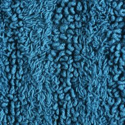 SASHAA WORLD Blue Striped Pure Cotton Rectangular Bathmat-2