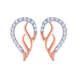 P.C. Chandra Jewellers 14 kt Gold & Diamond Earrings-image-73