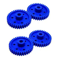 Invento ISC 1453-2 Blue Plastic Spur Gear For DIY Project 40mm Set of 4-95