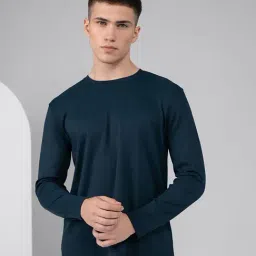 EDRIO Blue Solid T-Shirts-picture-21