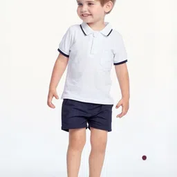 LULU & SKY Boys Pure Cotton T-shirt With Shorts-picture-49
