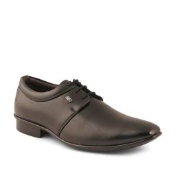 ID Men's Black Derby Shoes-image-71