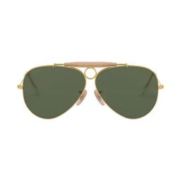 Ray-Ban 0RB3138 Green Aviator - 58 mm-picture-4