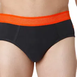 UnderJeans by Spykar Dark Grey Regular Fit Briefs-picture-38