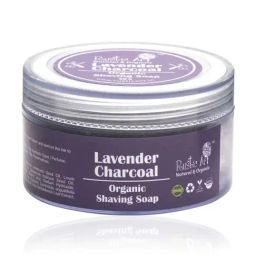 Rustic Art Lavender Charcoal Shaving Soap - 50 gm-image-73