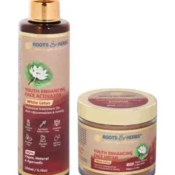 ROOTS AND HERBS White Lotus Youth Enhancing Face Ubtan and Activator-28