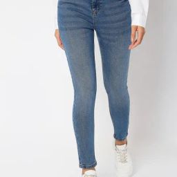 Vero Moda Blue Skinny Fit Jeans-image-64