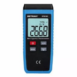 Metravi Digital Thermometer -50°C to 1300°C Backlit LCD Display, DTM-903-10