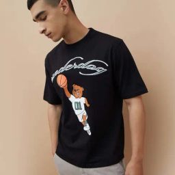 Fame Forever By Lifestyle Black Cotton Regular Fit Printed T-Shirt-image-29