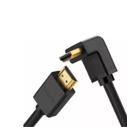 DigiTech 1.5 m Black HDMI to HDMI L-Type Male to Male Full HD Cable, ‎MX-4049B-38