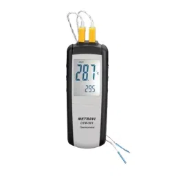 Metravi Digital Thermometer -50 to 1300 °C Backlit LCD Display, DTM-901-6