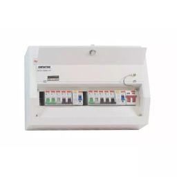 Contactum 12 Way Steel Consumer Unit 100A Defender, DDS12188MS-P01-image-39